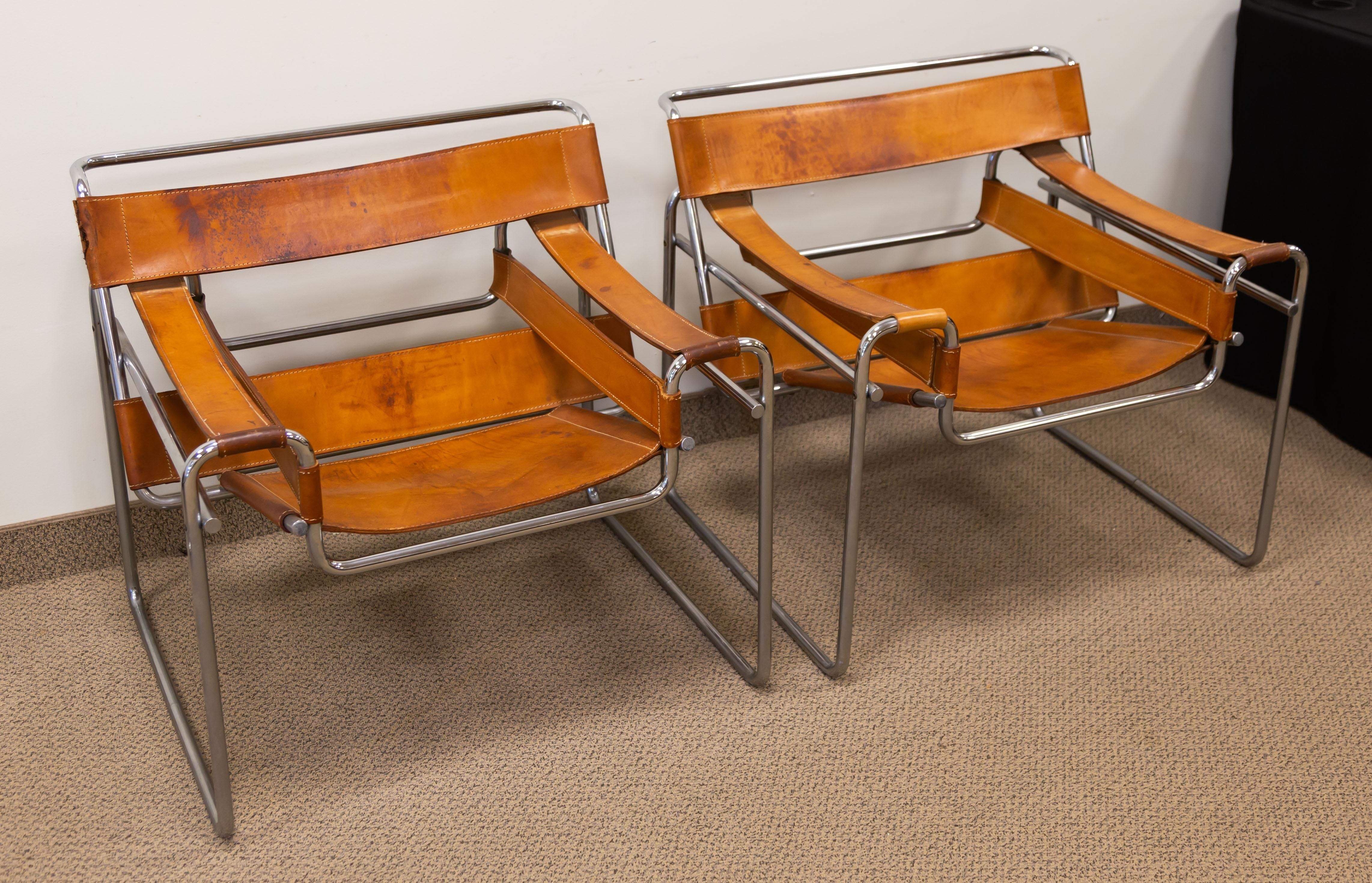 Accent Chair featuring Marcel Breuer Design and Steel Frame