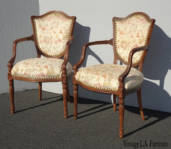 Accent Chair Pair with Shield Back and Fluted Wood Legs