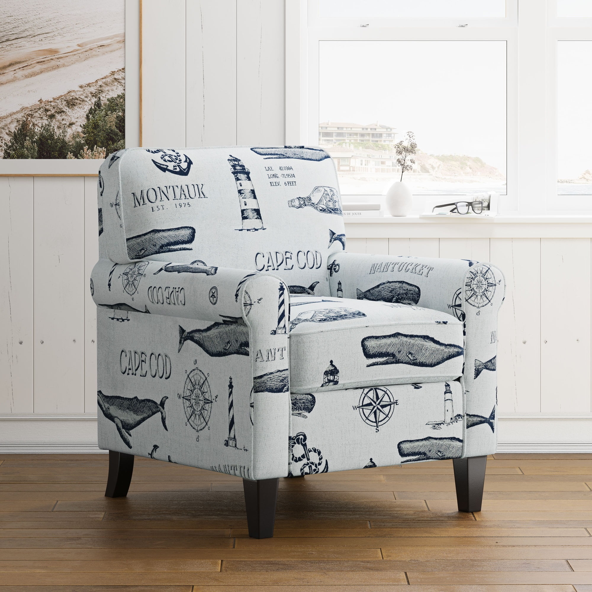Coastal Accent Chair