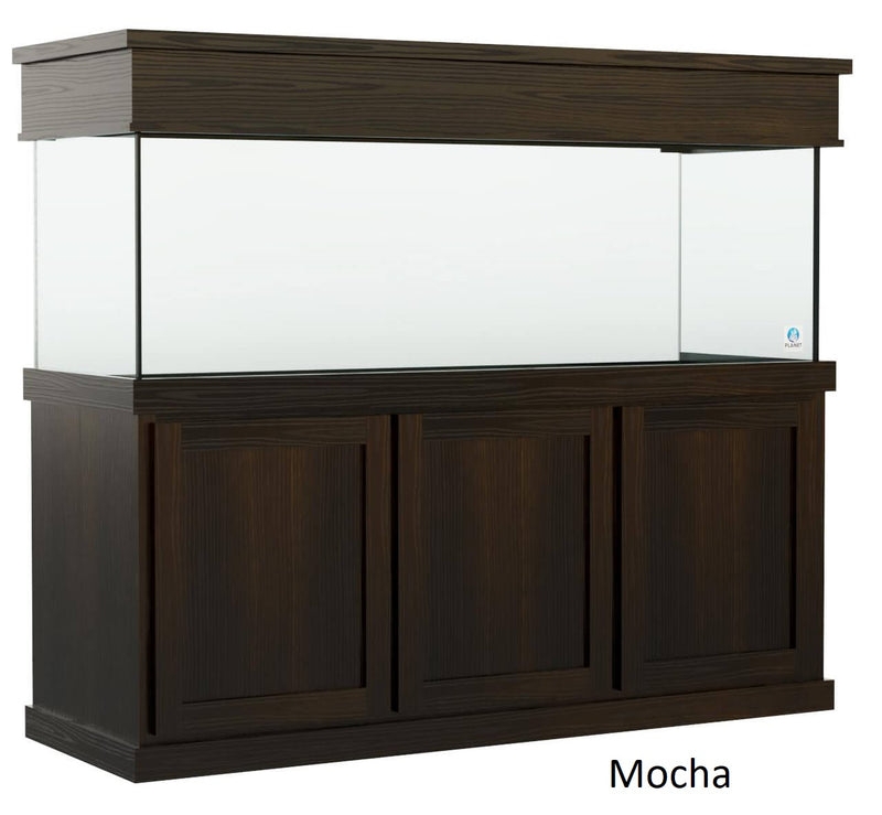 Aquarium Cabinet: Mocha Wood Finish Shaker Style Stand