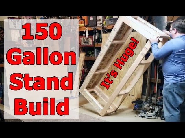 Aquarium Stand: Heavy Duty Framing 150 Gallon DIY Base