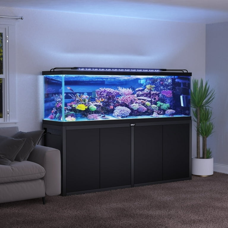 Aquarium Stand: Metal Heavy Duty Four Door Storage