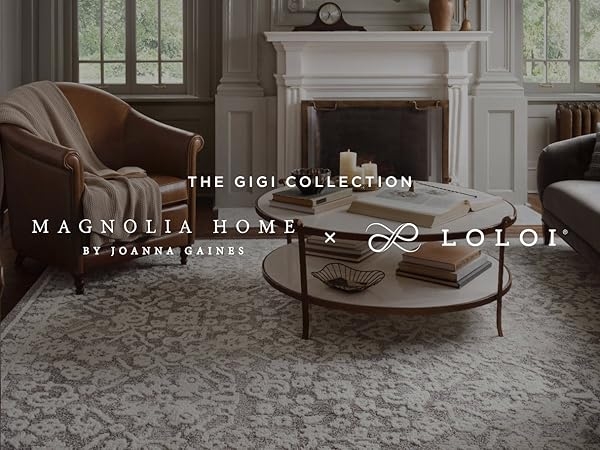 Area Rug Distressed Floral Pattern Denim and White Rug