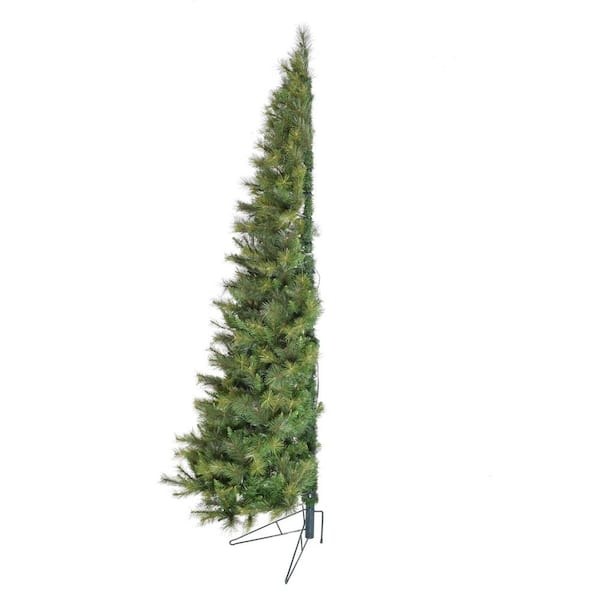 Artificial Christmas Tree: Vertical Half Pine Profile
