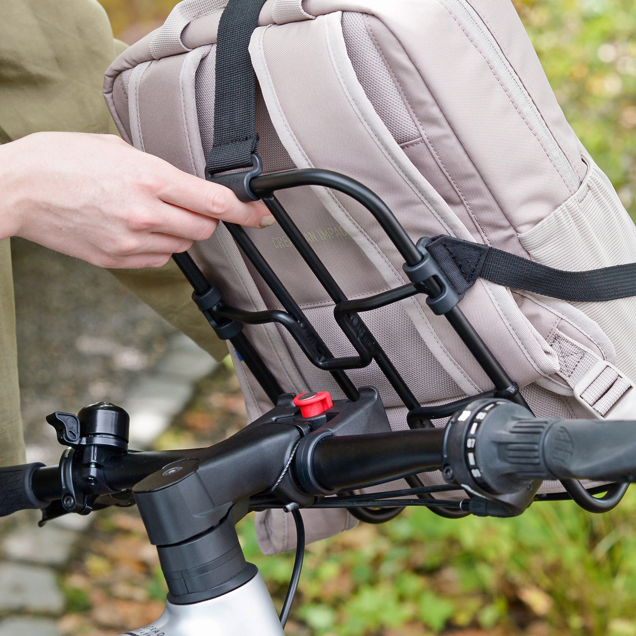 Bicycle Front Rack Quick Release Handlebar Mount