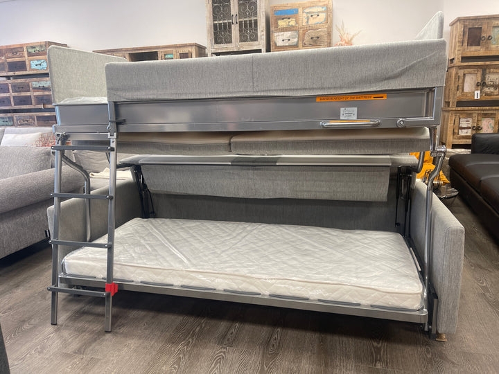 Bunk Bed Sleeper Sofa: Compact Footprint Dual Sleeper