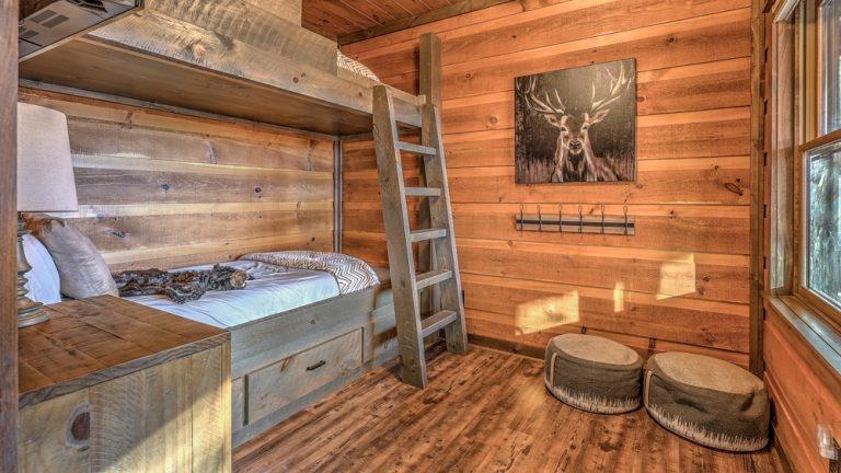 Bunk Bed with Built-In Drawers and Built-In Cabin Bunk Beds
