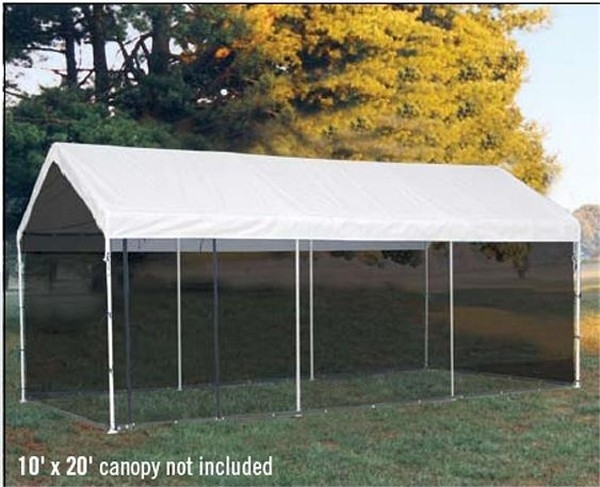 Canopy Screen Enclosure 10x20 Outdoor Canopy Mesh Walls