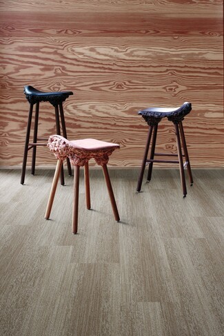 Carpet Tile using Organic Craggy Detail Textured Commercial Carpet Tiles