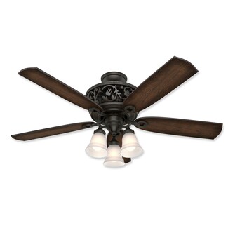 Ceiling Fan Brittany Bronze 5 Blade Mediterranean Cooling Fan