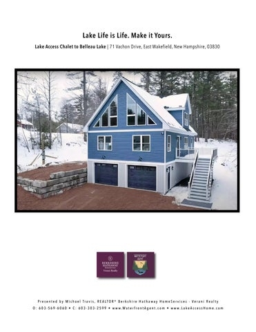 Chalet House with Vaulted Triangular Windows and Blue Siding
