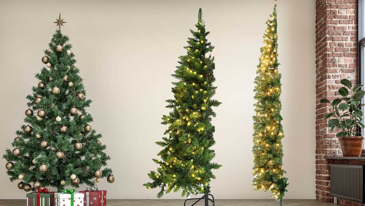 Christmas Tree: Corner Fit Half Christmas Tree Hack