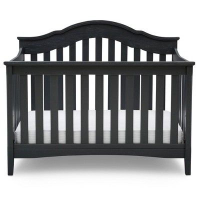 Convertible Crib Slats in Textured Midnight Gray, Farmhouse
