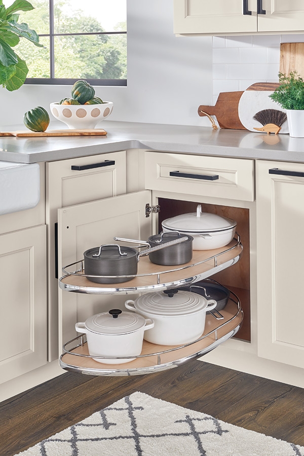 Corner Cabinet | Blind Corner Pullout | Shaker Style Organization
