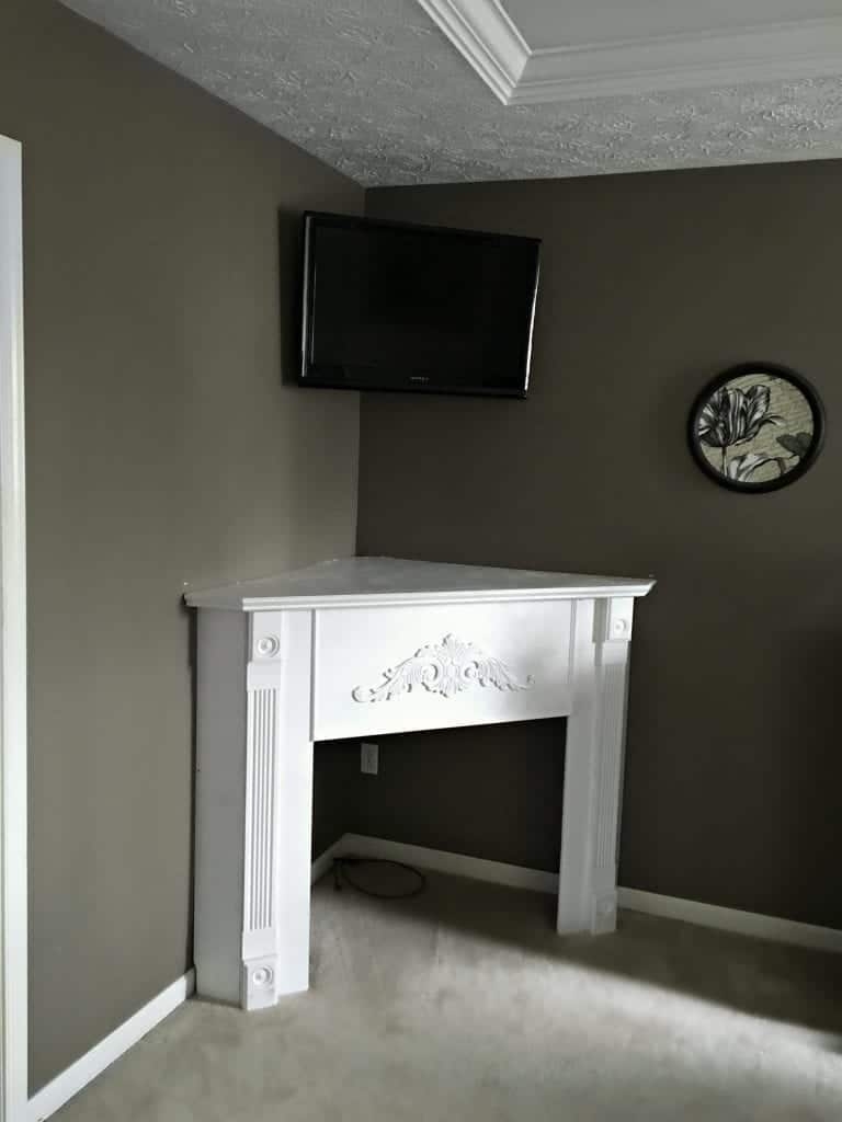 Corner Fireplace Mantel Relief Carving Carved Decor