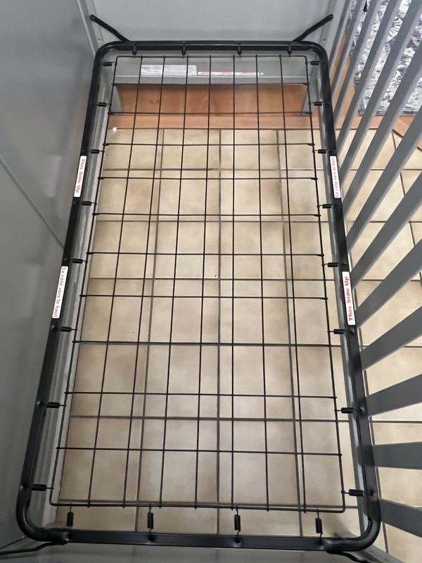 Crib Spring Frame with Wire Grid Base and Spring Tension System