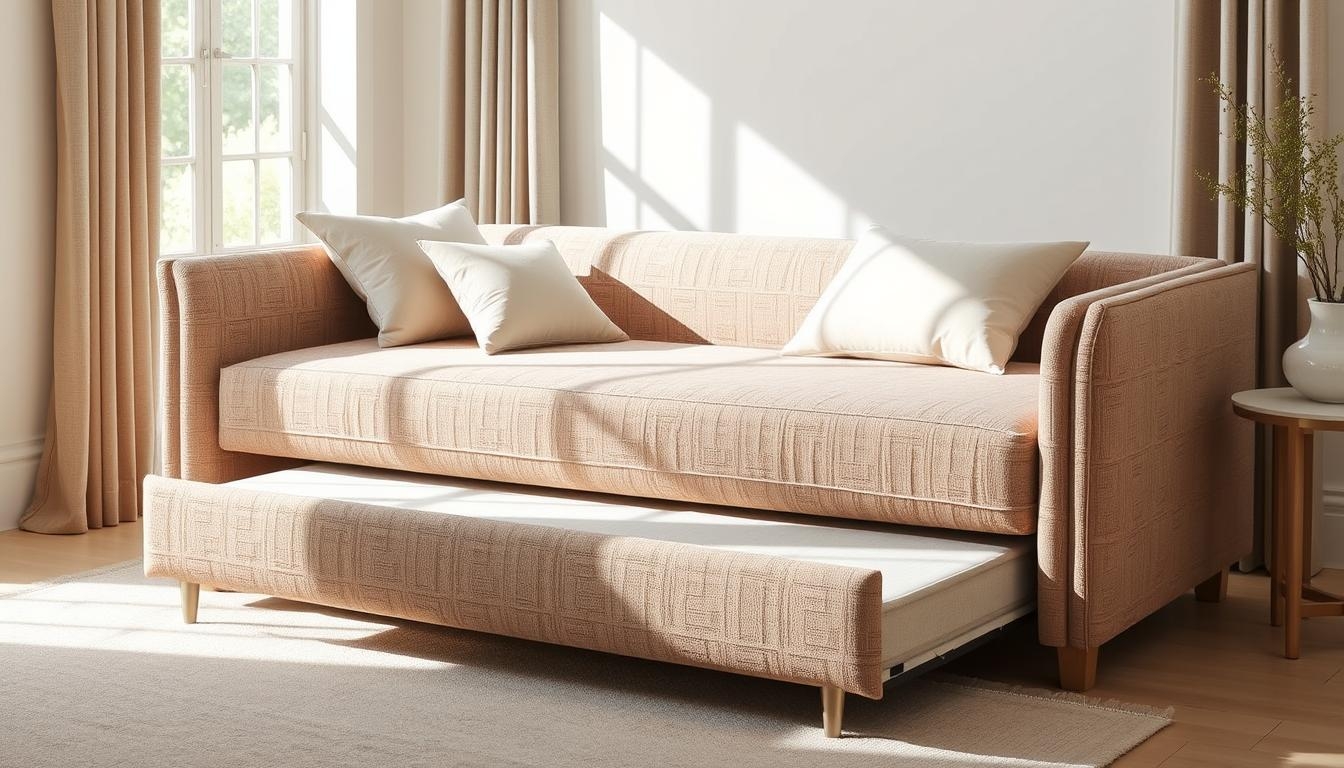 Ferkin Upholstered Daybed With Trundle