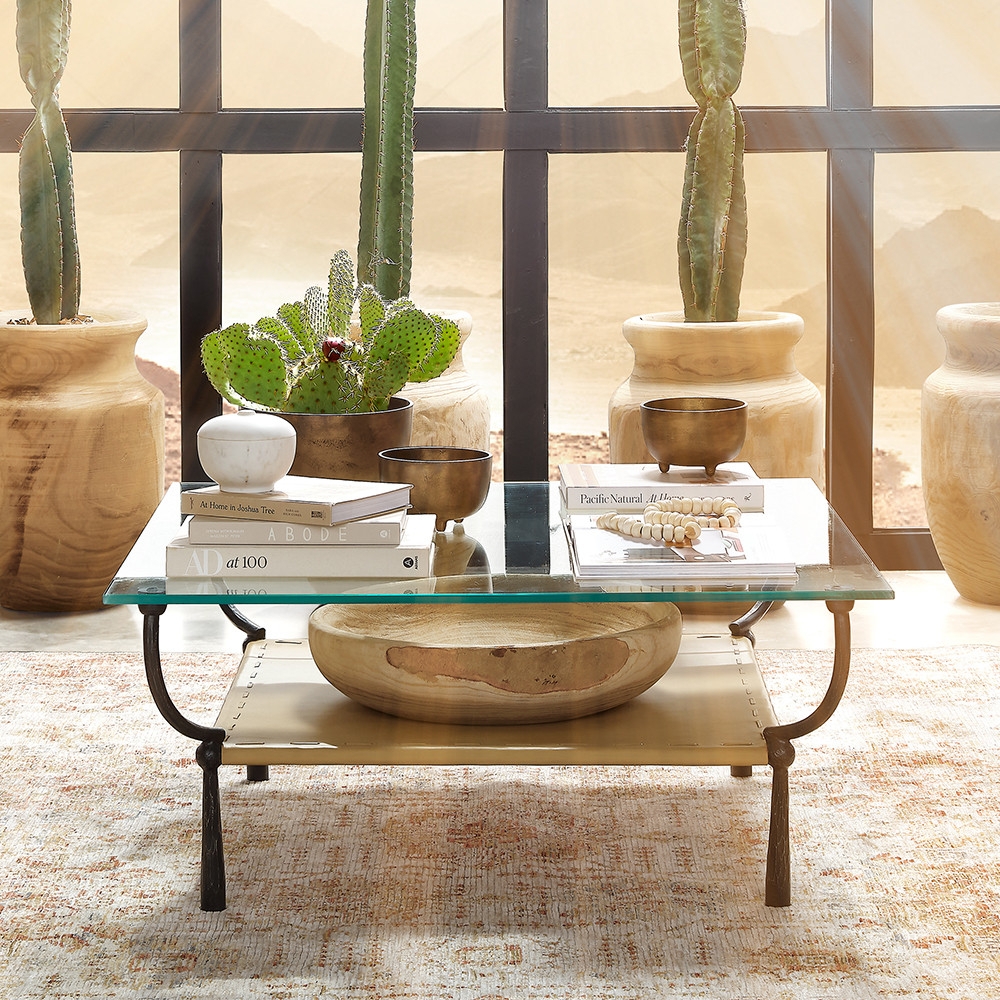 Decorative Bowl with Shallow Profile and Organic Modern Shape