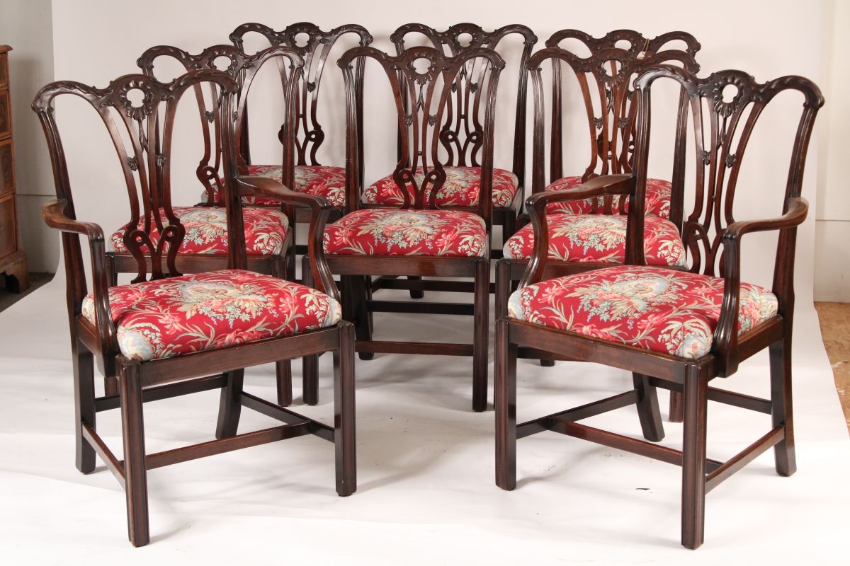 Chippendale Dining Room Chairs