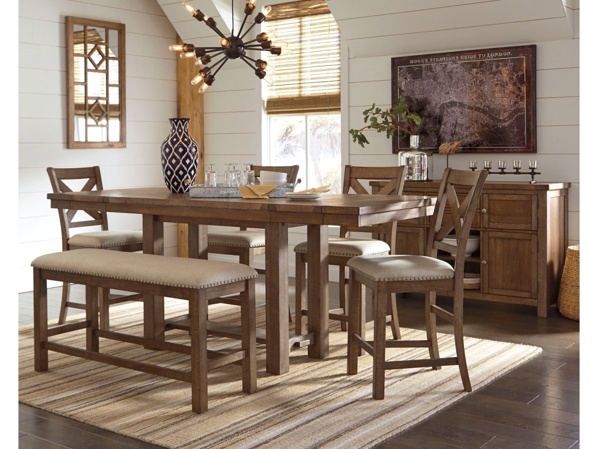 Counter Height Dining Bench