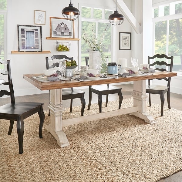 Two Tone Dining Table