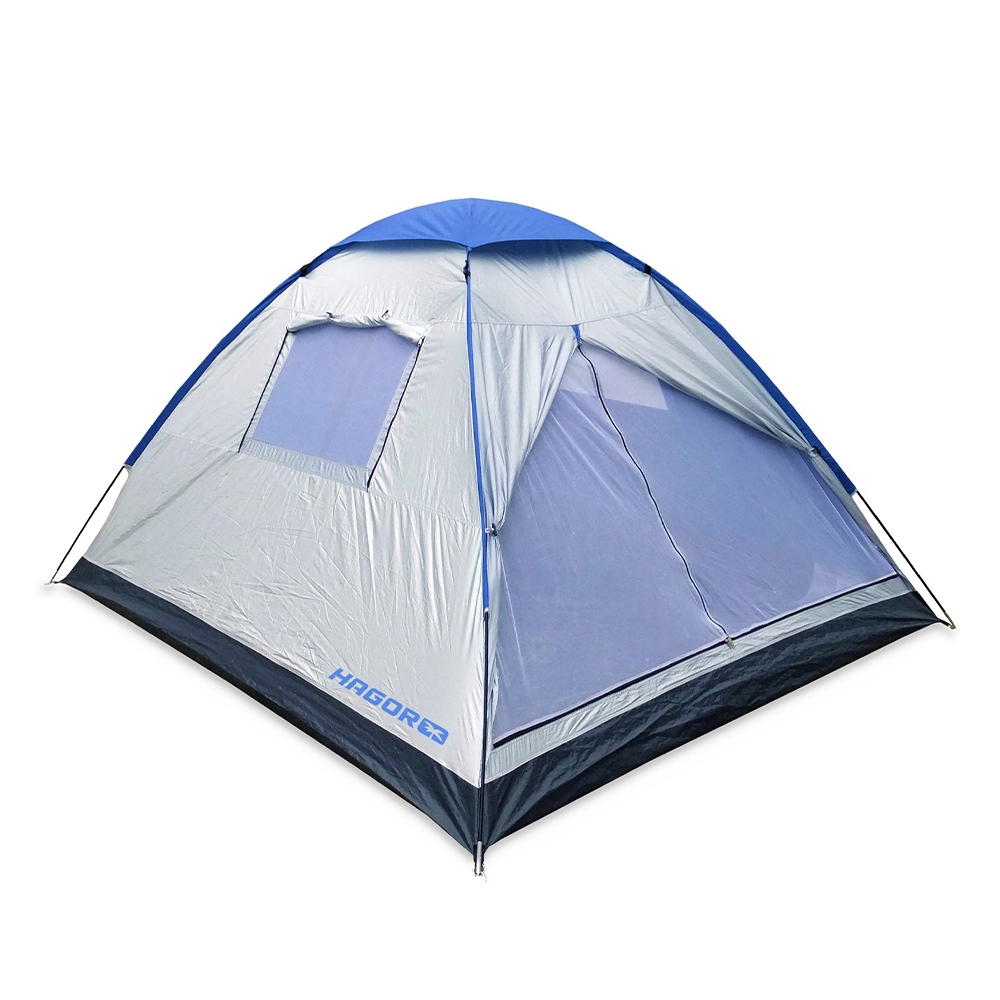 Dome Tent Ventilated Mesh 4 Person Dome Tent Shelter
