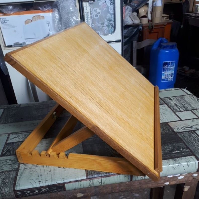 Drafting Board Notched Adjustment Compact Tabletop Size