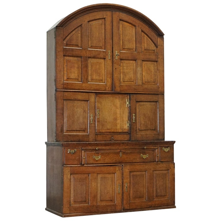 Dresser Cupboard Arched Top Arched Top Oak Dresser