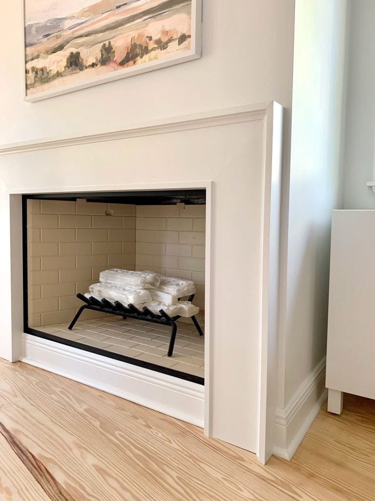 Fireplace Mantel Modern Minimalist With Boxy Profile