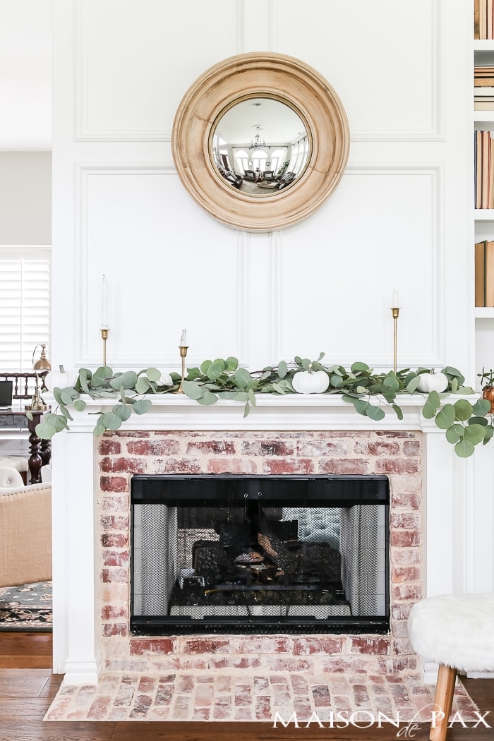 Fireplace Brick Mantel
