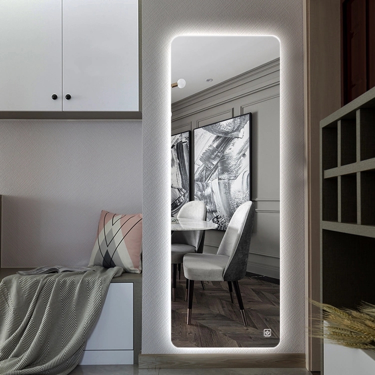 Full Length Mirror: Backlit Full Length Mirror Round