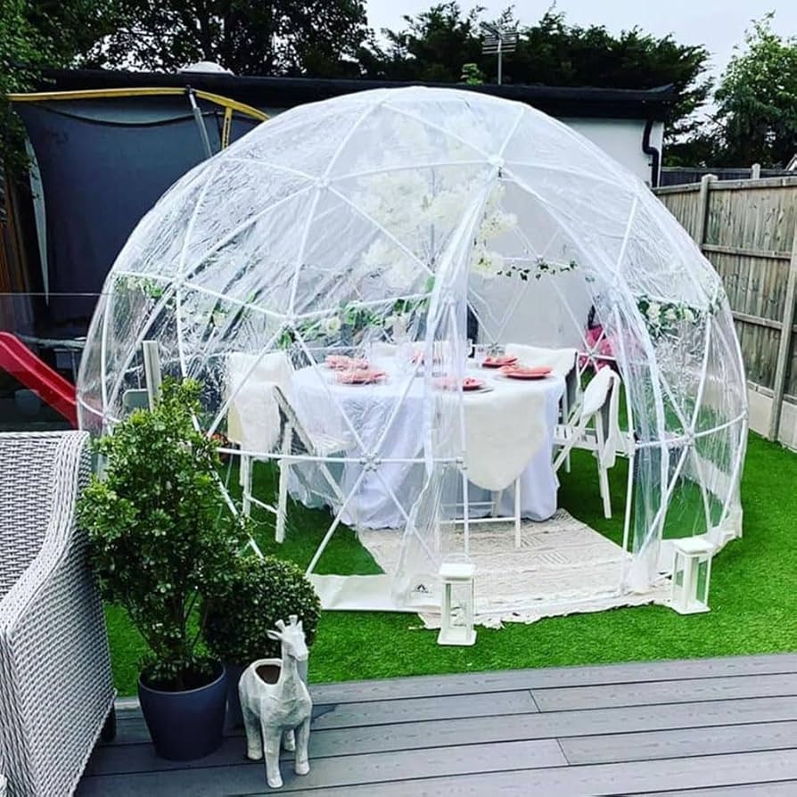 Garden Igloo Transparent PVC Whimsical Backyard Gazebo
