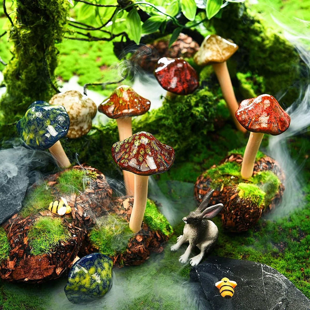 Garden Ornament: Woodland Aesthetic Miniature Scale Accents