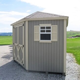 Garden Shed: Louvered Shutters and Cottage Style Storage Kit Build