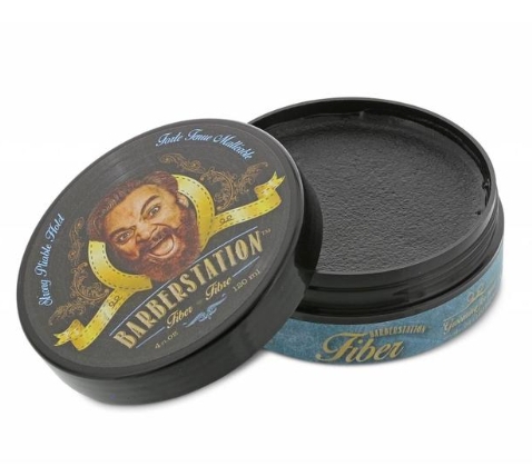 Grooming Product featuring Fiber Texture and Illustrated Lid
