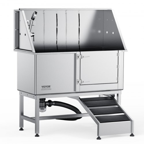 Grooming Tub with Anti Slip Ramp for Stainless Steel Dog Wash