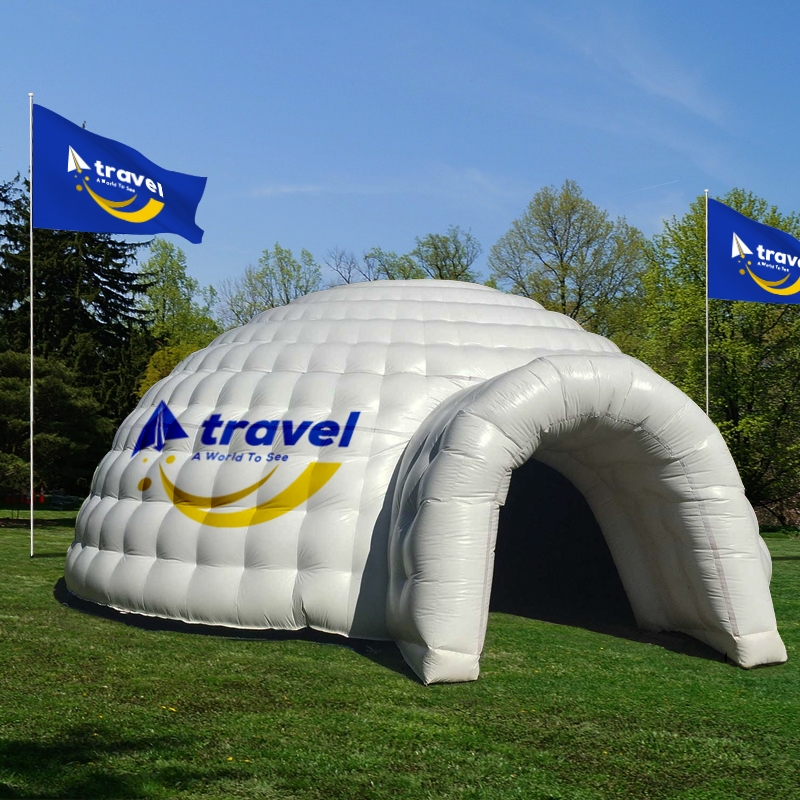 Inflatable Dome Tent Branded Portable Trade Show Igloo