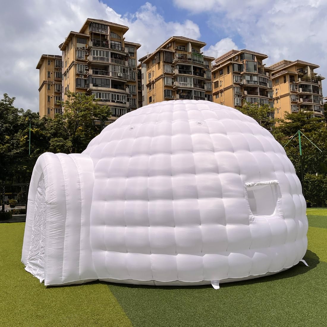 Inflatable Igloo Tent Quilted Portable Party Marquee