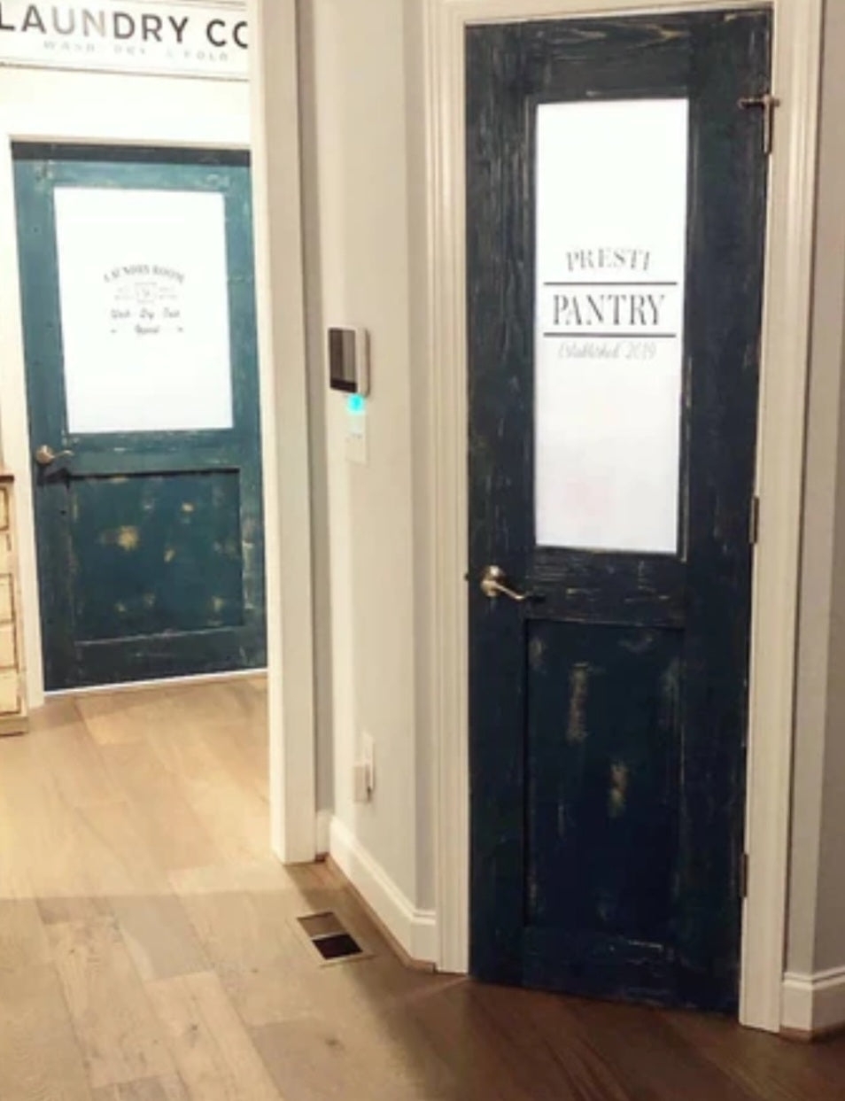 Interior Door Distressed Finish distressed pantry door