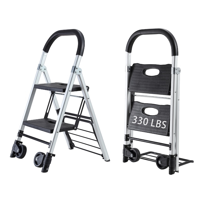 Ladder Truck: Dual-Purpose Ladder Truck with Integrated Wheels