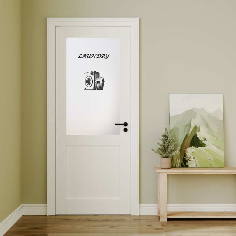Laundry Door Shaker Paneling modern farmhouse hallway door