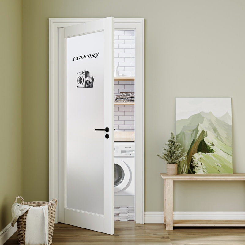 Laundry Door Shaker Style Frame white shaker interior door