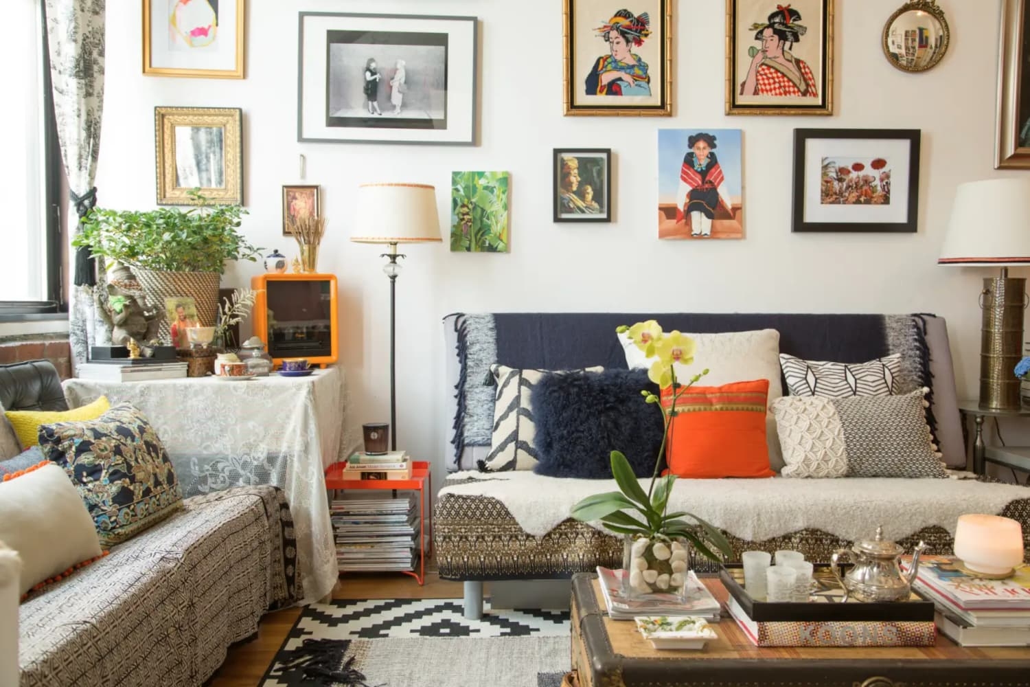 Living Room Set Trunk Coffee Table Decor Styling Ideas