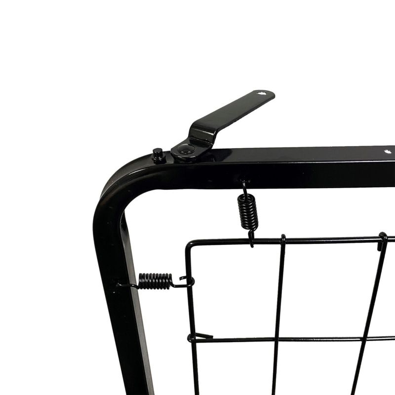 Mattress Support Frame with Black Metal Tension Spring Base
