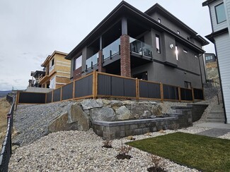 Metal Privacy Fence: Wood Frame Wood Framed Metal Panels
