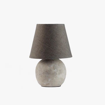 Mini Lamp: Spherical Stone Base Organic Kitchen