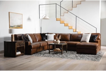 Modular U-Shaped Sectional with 100 Percent Leather Ideas