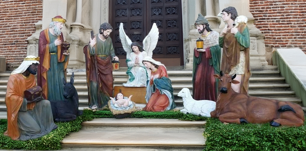 Nativity Set: 12 Piece Church Nativity, Life-Size Figures