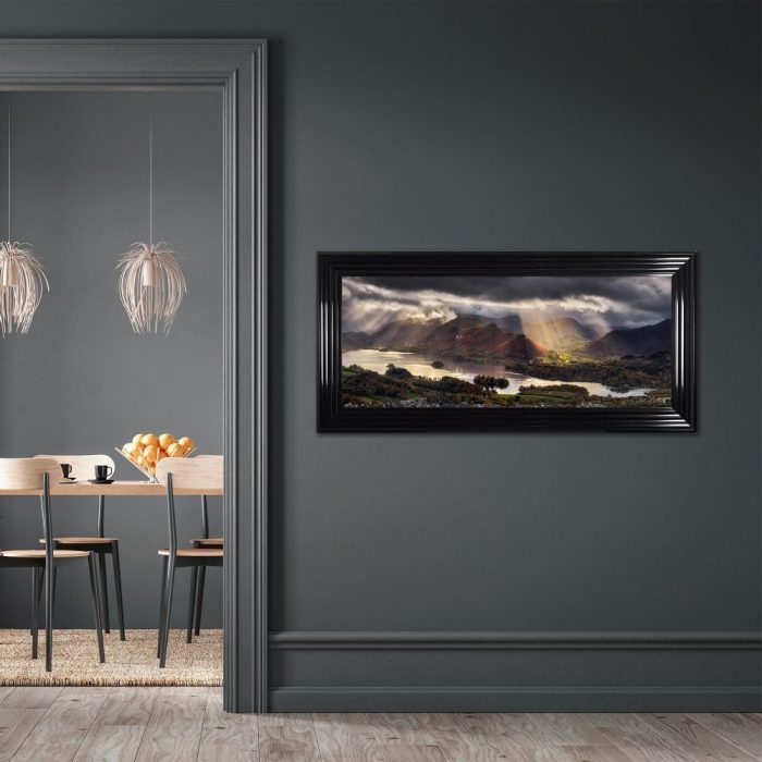 Panoramic Wall Art Panoramic Format Charcoal Wall Contrast
