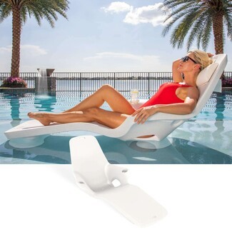 Pool Chaise Lounger: Submersible Design Resort Seat